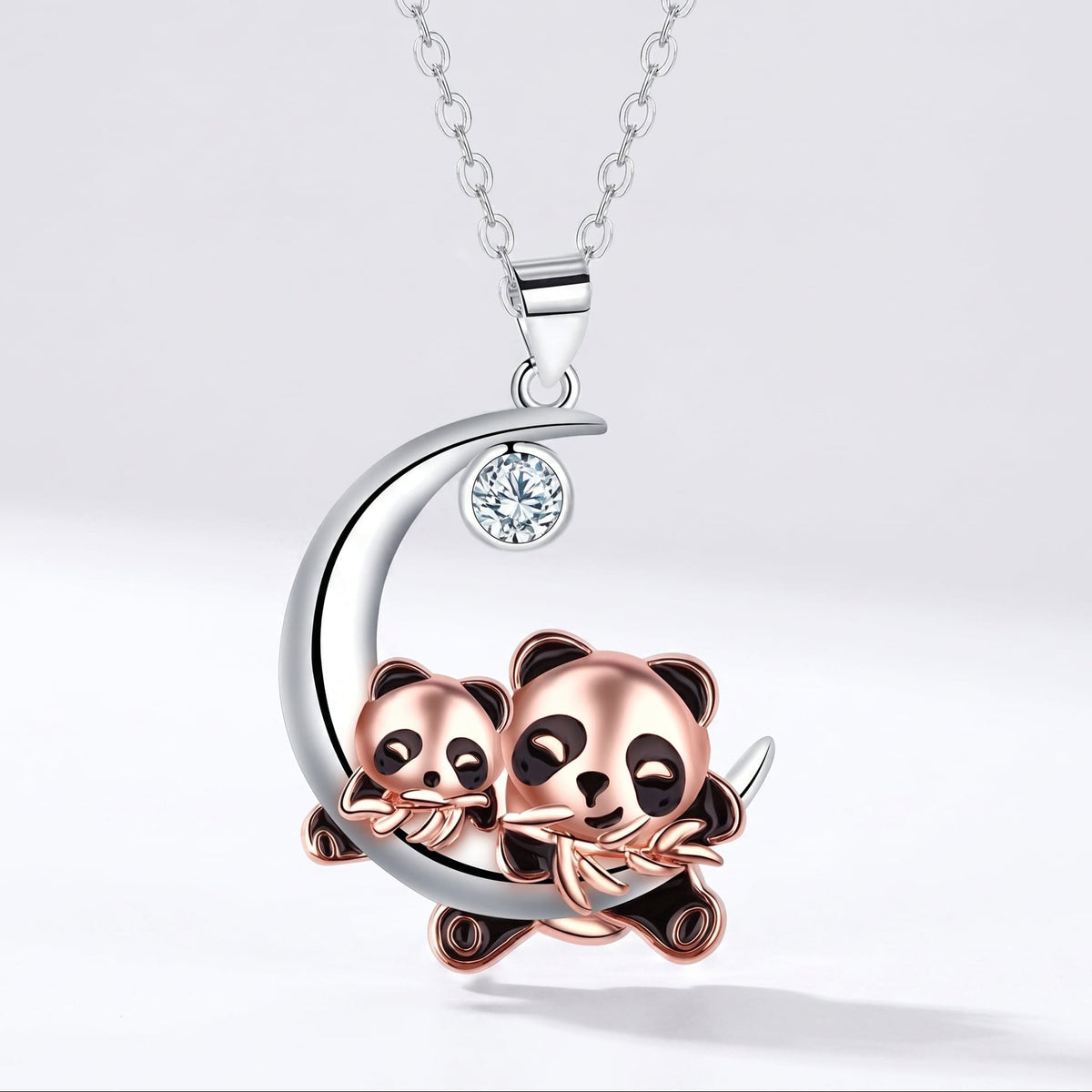 Collier Panda Toujours Ensemble