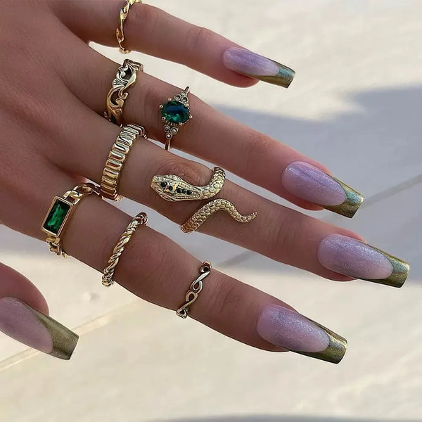 Collection de bagues l'Étreinte du Serpent
