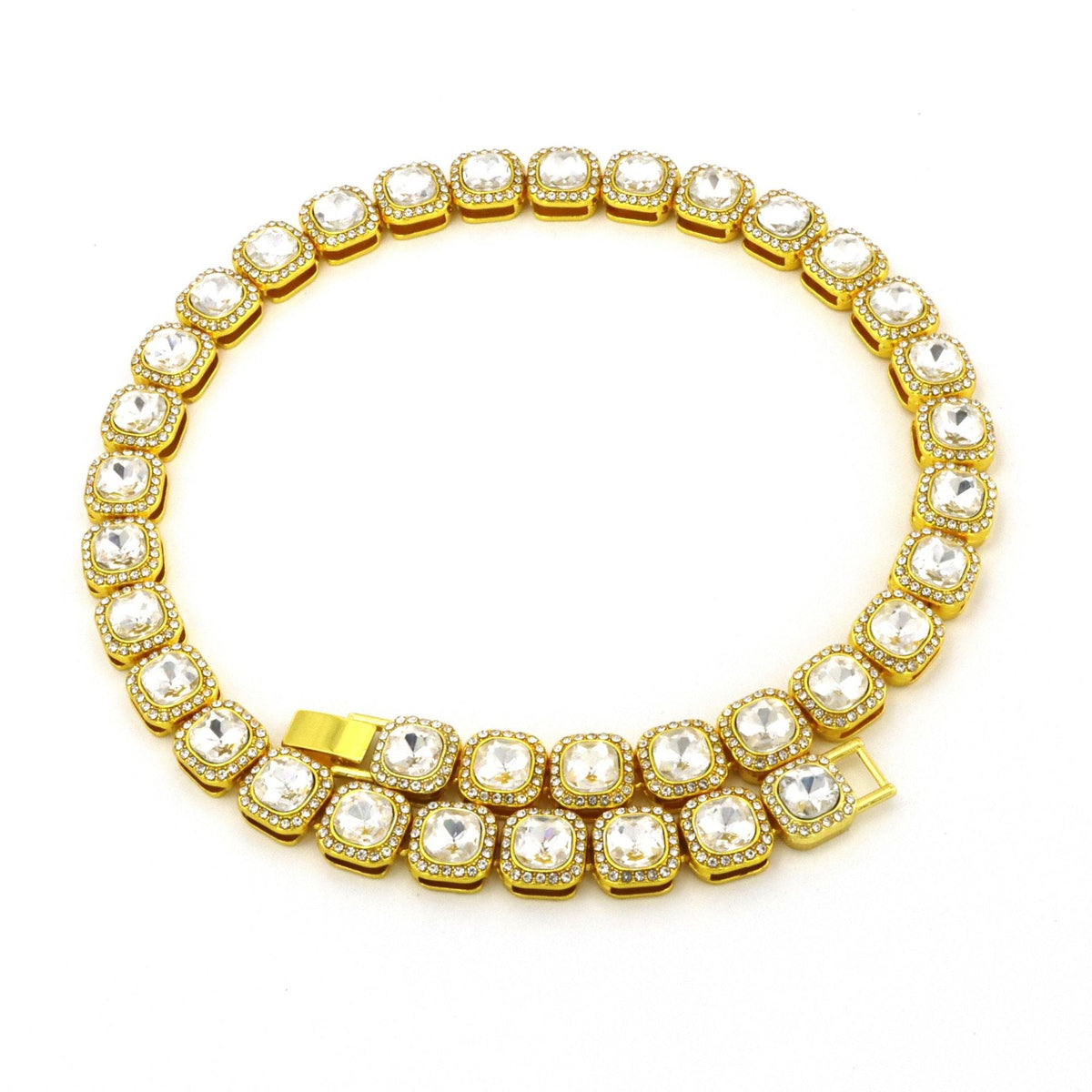 Collier de Tennis Victoria Square | Or