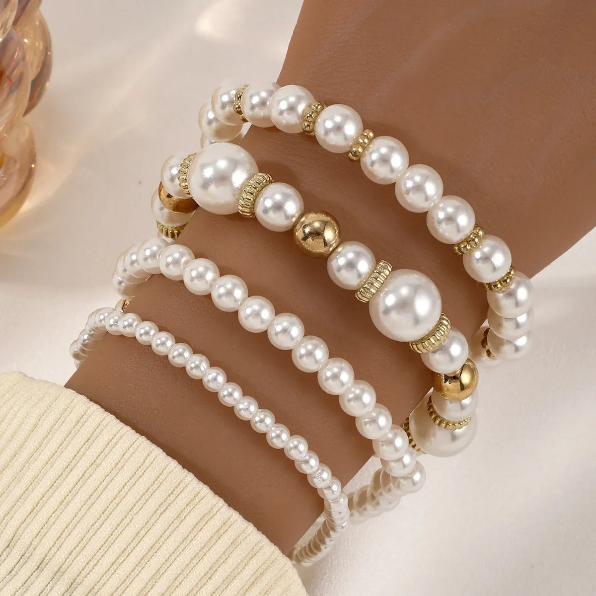Collection de bracelets Amour & Perle