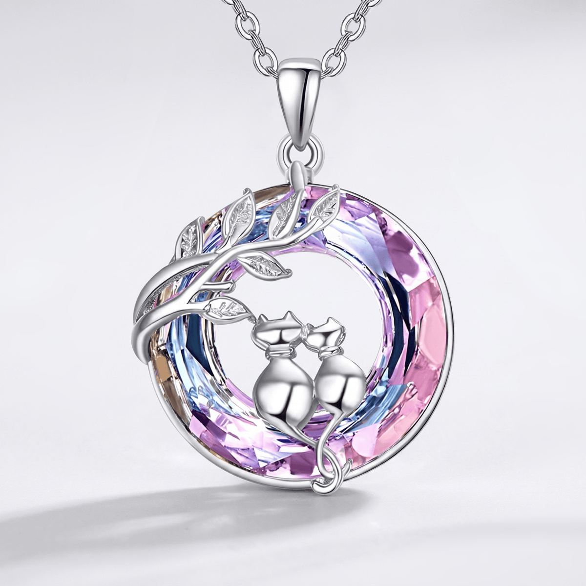 Collier Chat Maman Aurora