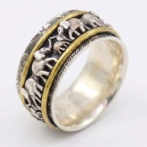 Bague Héritage Éléphant