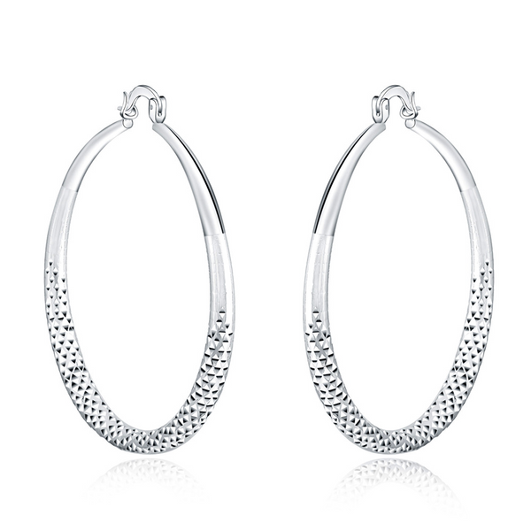 Boucles d'oreilles en argent sterling
