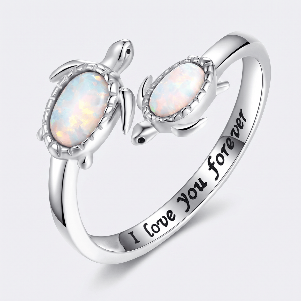 Bague Tortue Éternelle - (AJUSTABLE)
