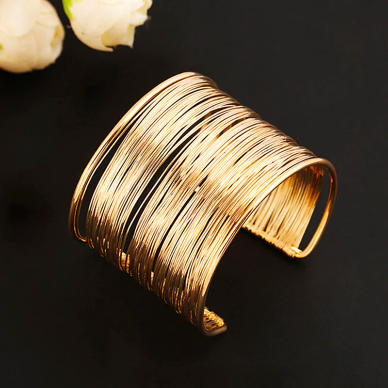 Bracelet vintage doré