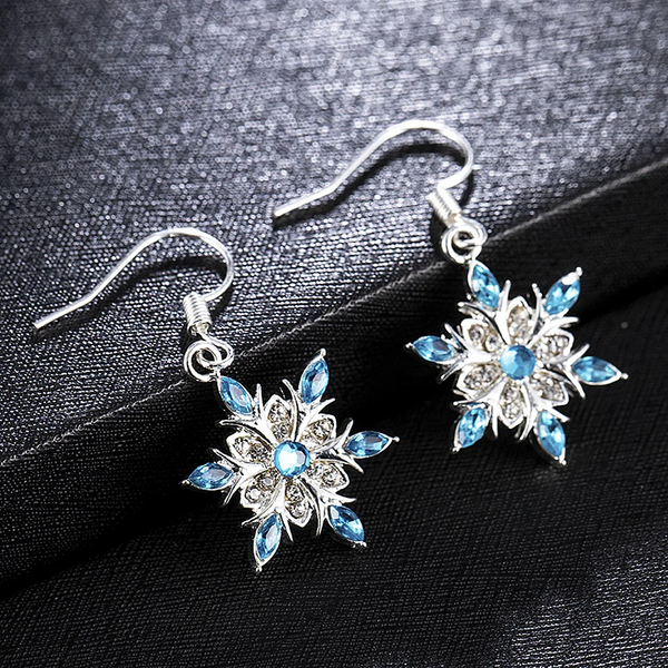 Boucles d'oreilles vintage « Étoile bleue »