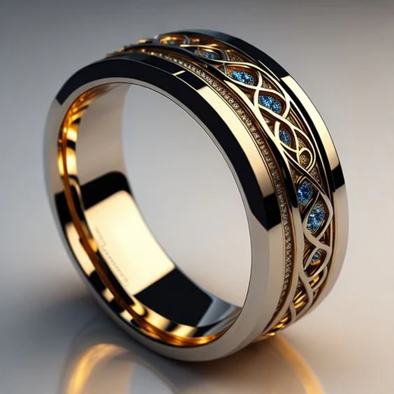 Bague Vintage en Or Fin