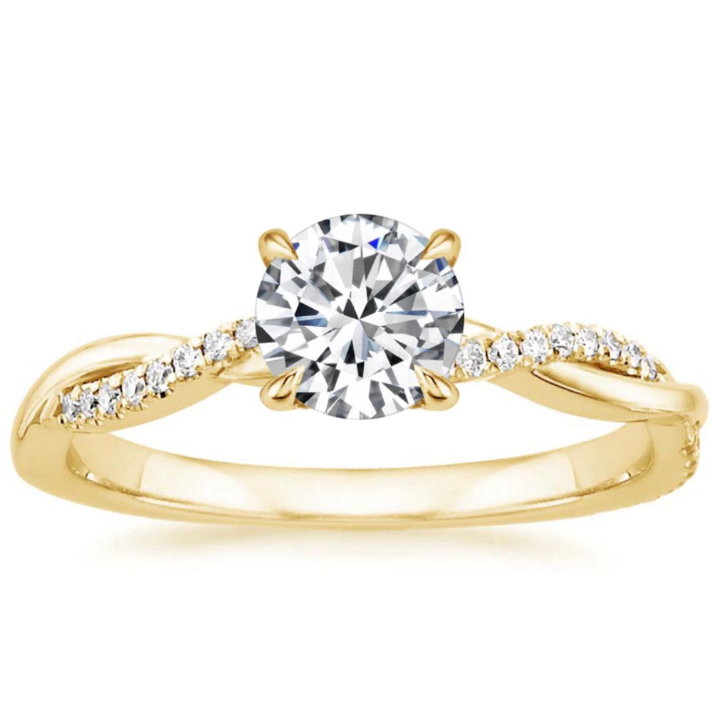 Bague en Diamant Tordu Jane
